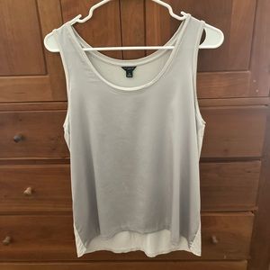 Ann Taylor Gray Shell